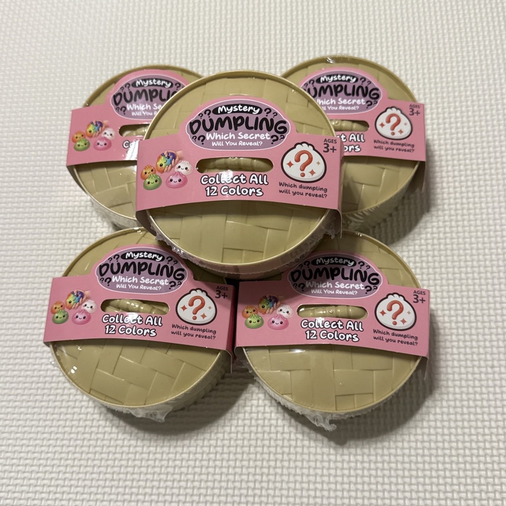 Mystery Dumplings Lot Of 5 By MSG "Which Dumpling Will You Reveal?" From Ollies